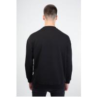 Lozigo The Moon & The Son Couple Yuvarlak Yaka Sweatshirt Siyah 121116